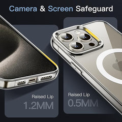 MagSafe Compatible Magnetic Phone Case | Military-Grade Protection for iPhone 15 Series Nawazia