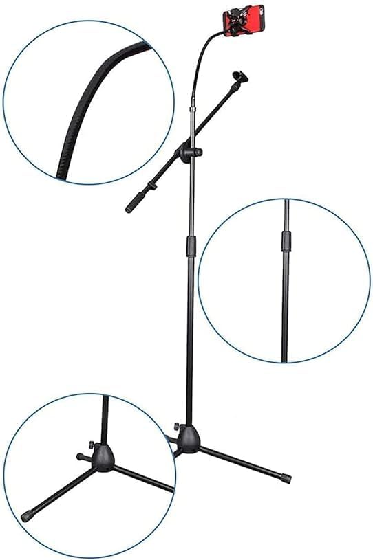 SJ-10 Tripod Microphone Stand | Durable & Adjustable Stand for Studio & Stage Nawazia