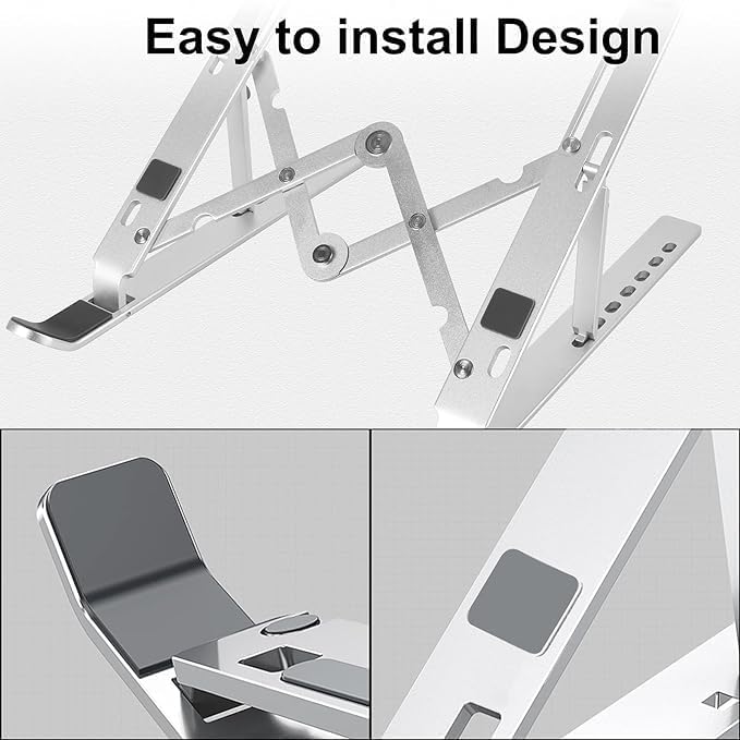 Creative Folding Laptop Stand | Adjustable & Portable Bracket for Enhanced Ergonomics Nawazia