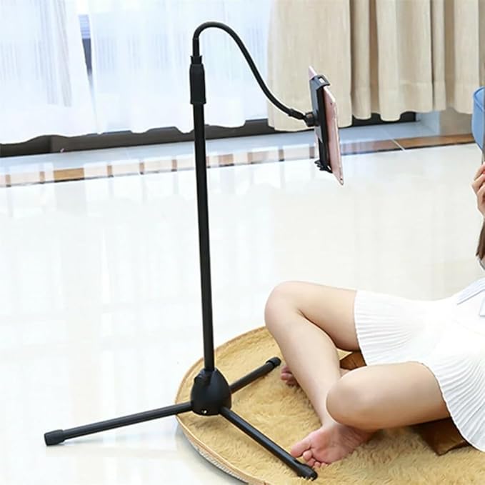 Universal Height-Adjustable Mobile Phone Floor Stand Holder | Hands-Free Convenience for All Devices Nawazia