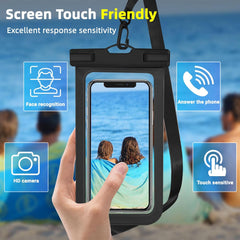 Waterproof Phone Pouch | IPX8 Waterproof Cell Phone Case | Universal Dry Bag for All Mobile Phones | Essential for Beach, Water Sports, & Outdoor Activities Nawazia
