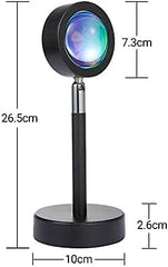 180° Rotatable USB Rechargeable Sunset Light Projector | Relaxing LED Night Light for Kids & Adults Nawazia