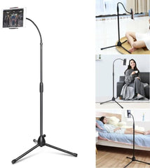 Universal Height-Adjustable Mobile Phone Floor Stand Holder | Hands-Free Convenience for All Devices Nawazia