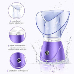 Professional Facial Steamer | Portable Spa Experience for Deep Cleansing and Hydration Nawazia