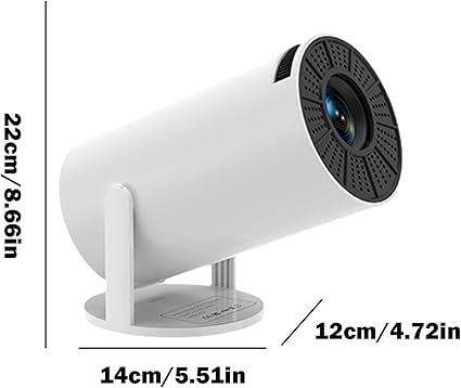 WiFi Projector | Full HD 1080p Portable Wireless Projector for Home Cinema Nawazia