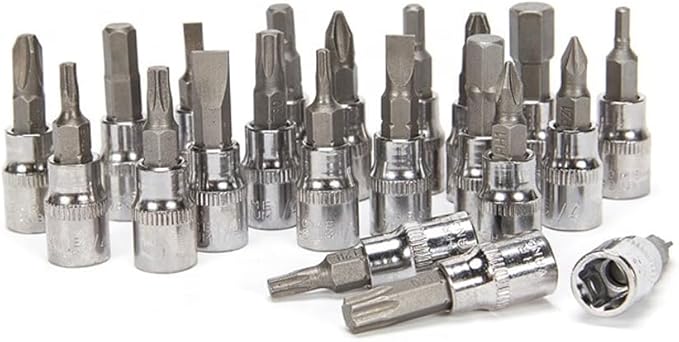 Heavy Duty Hand Tool Storage Box | 46-Piece Portable Auto Repair Kit with Ratchet & Socket Wrench Set Nawazia