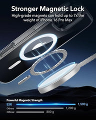 MagSafe Compatible Magnetic Phone Case | Military-Grade Shock Protection for iPhone 16 Series Nawazia