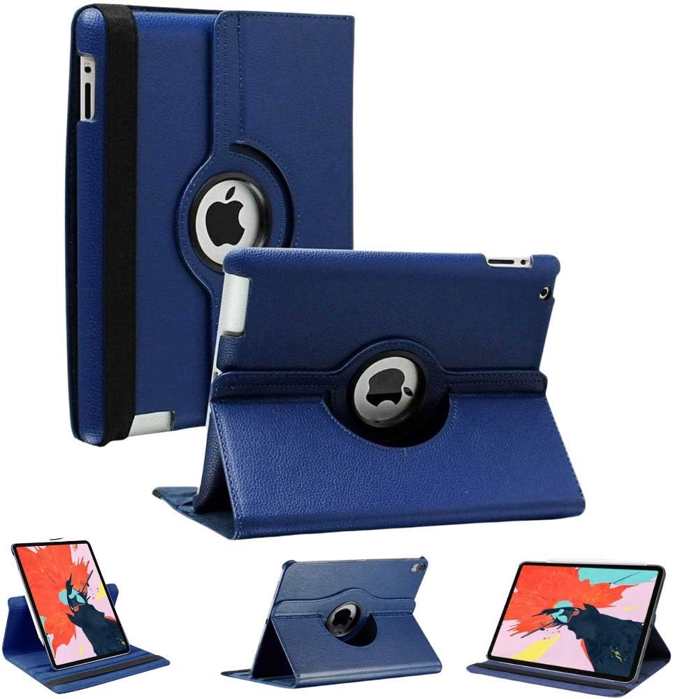 iPad Pro 12.9" Case (2015-2017) with 360° Rotating Wallet Folio Cover