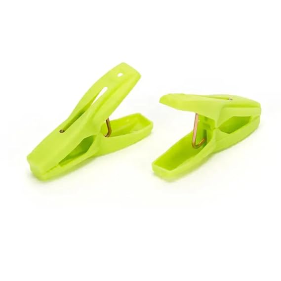 Plastic Clothes Pins Laundry Clips | 40 Colorful Clothespins with Storage Bag | Small 2-Inch Clothespins for Clothes Drying Nawazia