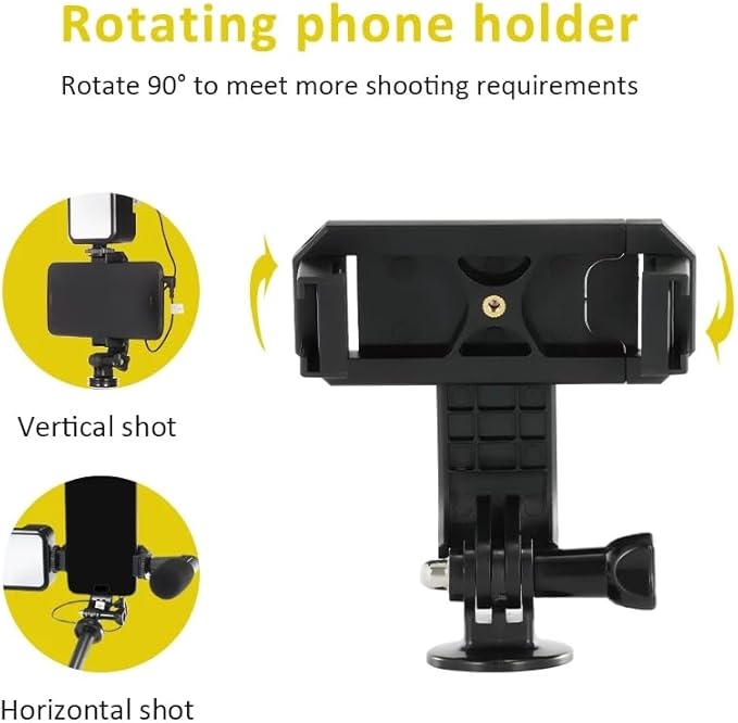 Live Set Fill Light Selfie Stick Tripod – Foldable, with Microphone & Adjustable Lighting Nawazia