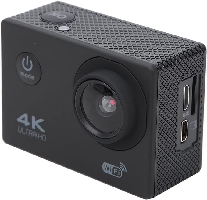 HD 1080P Outdoor WiFi Sports Camera | Waterproof Housing | 140° Wide Angle Lens & Accessory Kit Nawazia