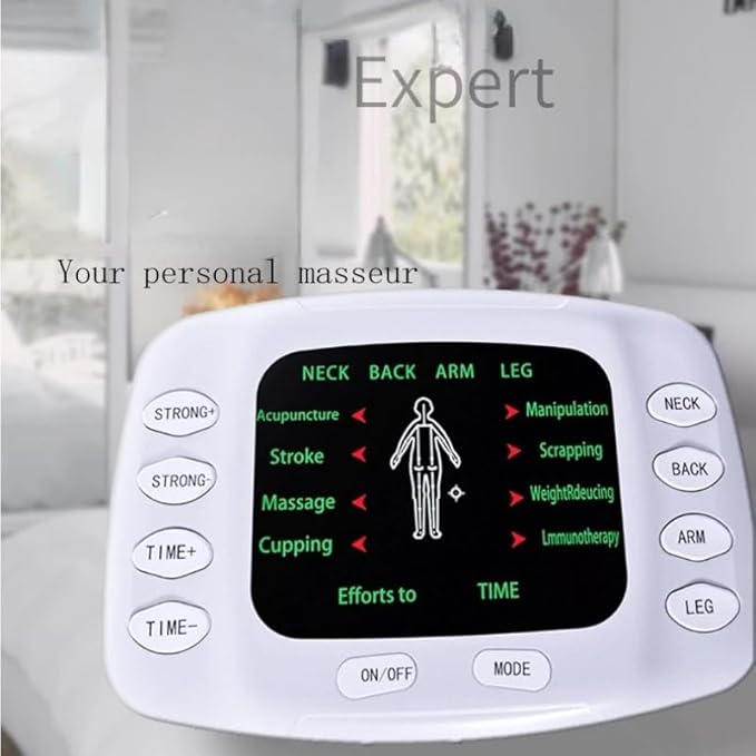 Dual Output Home Physiotherapy Massager | Comprehensive Wellness Solution for Pain Relief Nawazia