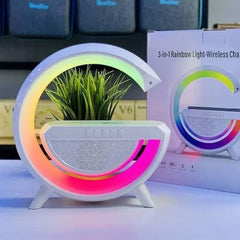 3-in-1 Night LED Desk Lamp | Bluetooth Speaker & 15W Wireless Charger | Multi-Functional Smart Lamp