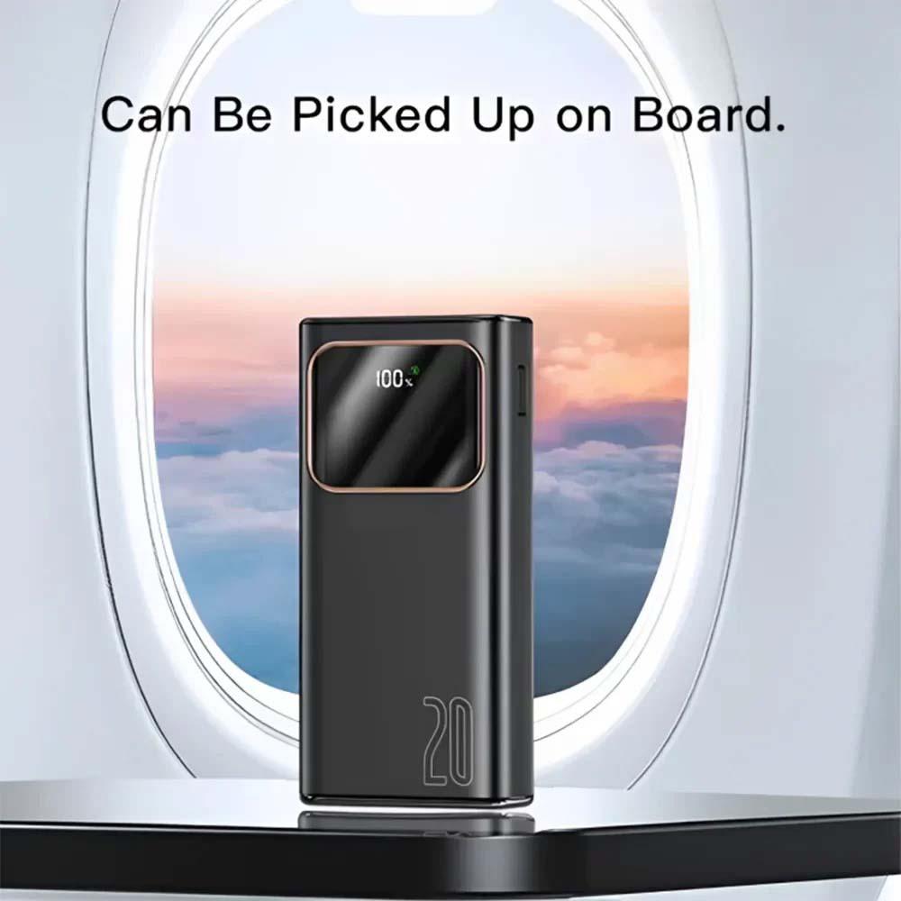 P30 20000mAh Fast Charging Power Bank – Versatile Portable Charger with Multi-Device Support Nawazia