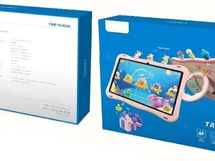 Tab10 10.1 Inch Kids Tablet - 6GB RAM, 128GB ROM, 8000 mAh Battery, Durable Design with Parental Controls and Educational Apps for Fun & Learning Nawazia