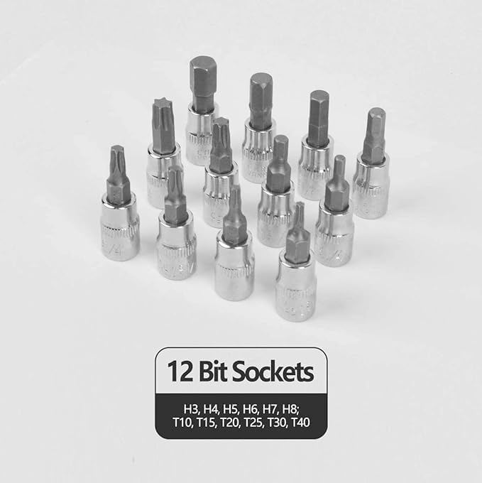 46pcs Manual Machine Auto Repair Tool Set | Comprehensive Toolkit for Handyman and DIY Projects Nawazia