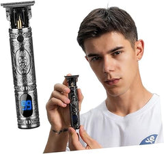 USB Rechargeable Electric Hair Clipper | Professional Barbershop Trimmer with Digital LCD | Precision Styling Tool Nawazia