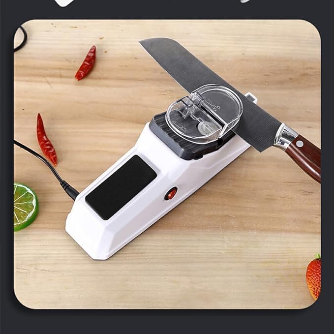 Premium Electric Knife Sharpener – Durable USB-Powered Sharpener for Safe and Stylish Knife Maintenance Nawazia