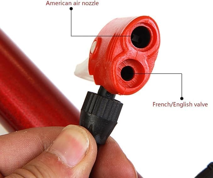 Portable Pump for Bicycle & Car Tires | Compact, Lightweight, and Easy to Use Nawazia