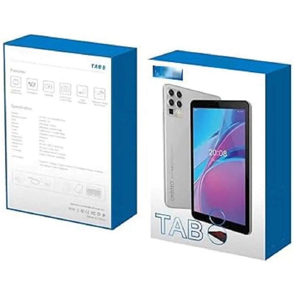 Tab8 5G Android Tablet PC with 8 Inch Display, 8GB RAM, 256GB ROM, Detachable Keyboard, Long Battery Life, Lightweight Design - Grey Nawazia