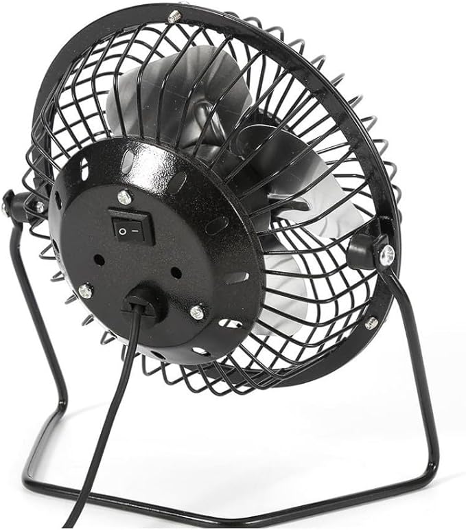 Portable Fan – Metal Framework Mini Air Cooler for Students & Dorm Rooms Nawazia