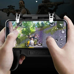 L1 R1 Gaming Controller Joystick | PUBG Mobile Gamepad for Android & iPhone | Built-In 2500mAh Battery