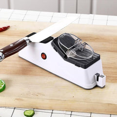 Premium Electric Knife Sharpener – Durable USB-Powered Sharpener for Safe and Stylish Knife Maintenance