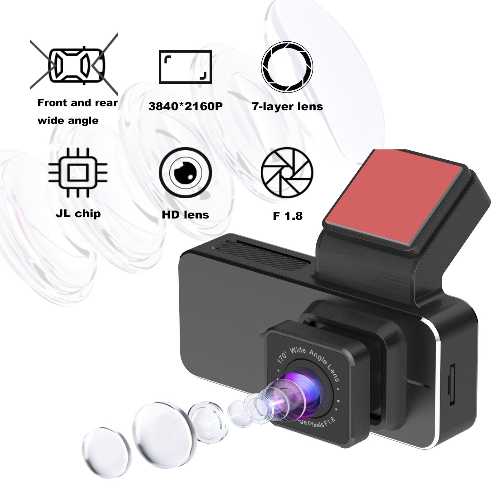 2K Front & Rear Camera Dubai Cars
