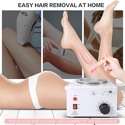 Professional Single Hair Wax Warmer | Electric Wax Heater Machine for Salon & Home Use | Adjustable Temperature Control Nawazia