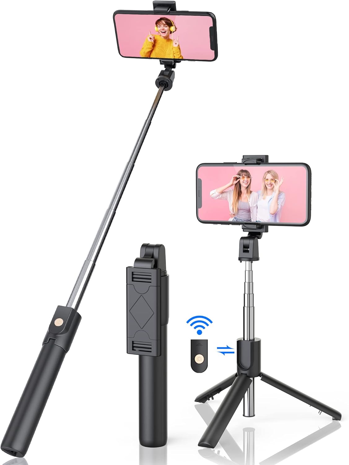 3-in-1 Bluetooth Selfie Stick Tripod