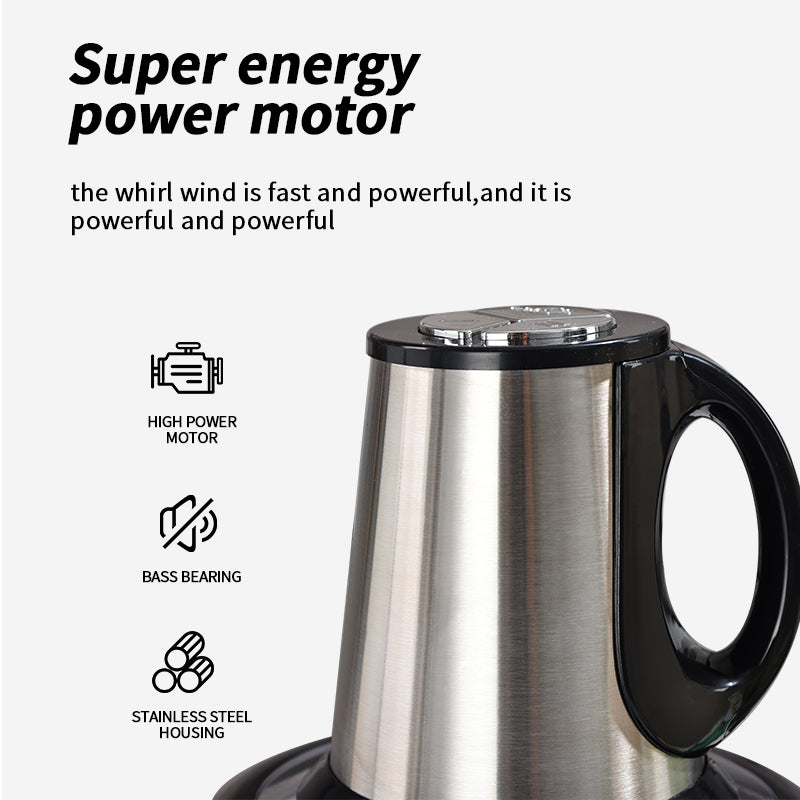 Stainless Steel Electric Blender & Meat Grinder - Portable Multifunction Food Processor for Kitchen, Safe & Low-Noise Nawazia