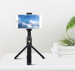 Mini Portable Gimbal Bluetooth Selfie Stick with Tripod Stabilizer | Wireless 3-in-1 Phone Stand for Photography & Video