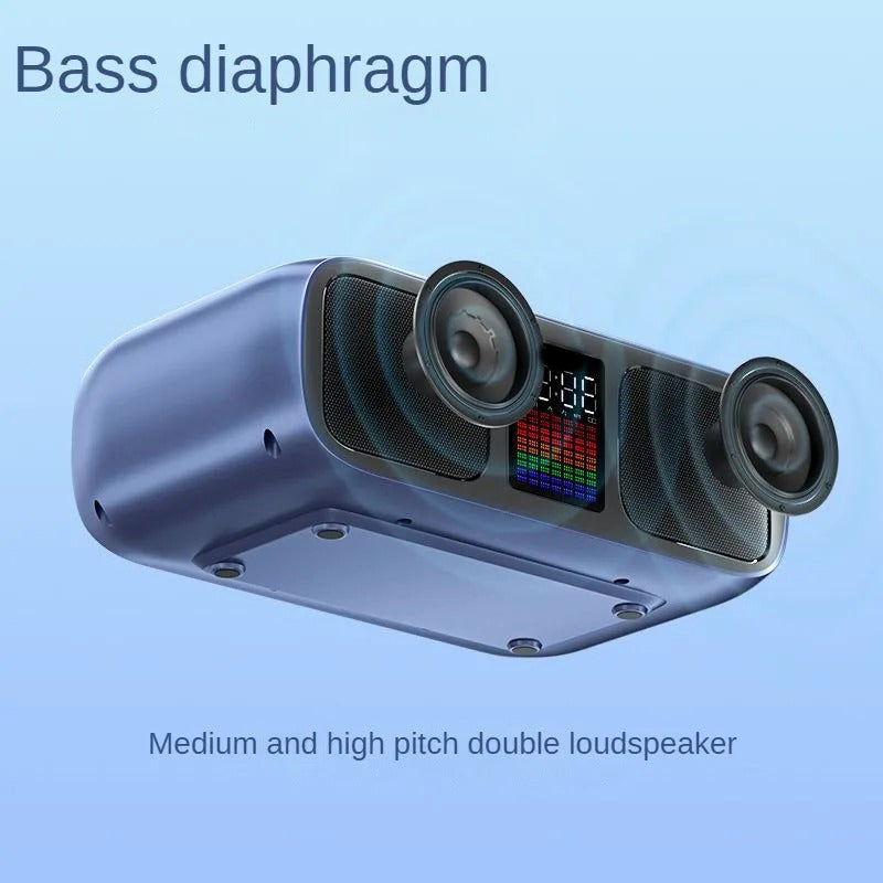 S39 Karaoke Speaker | All-In-One Wireless Entertainment System with Dual Horns & Microphones Nawazia