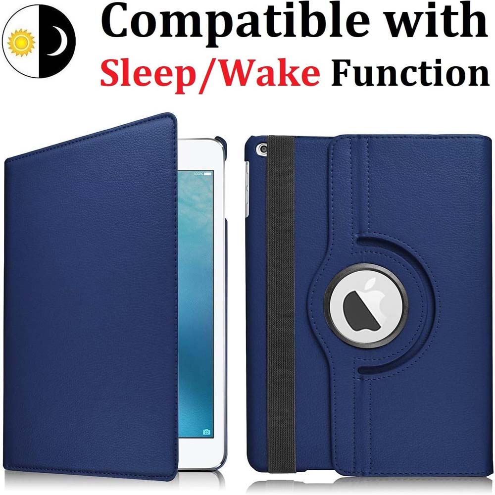 360° Rotating Stand Case for iPad Mini 4/5 with Auto Sleep
