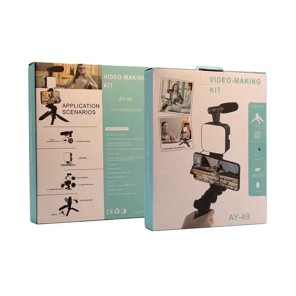 AY 49 Video Making Kit | Complete Solution for Professional Filmmaking Nawazia