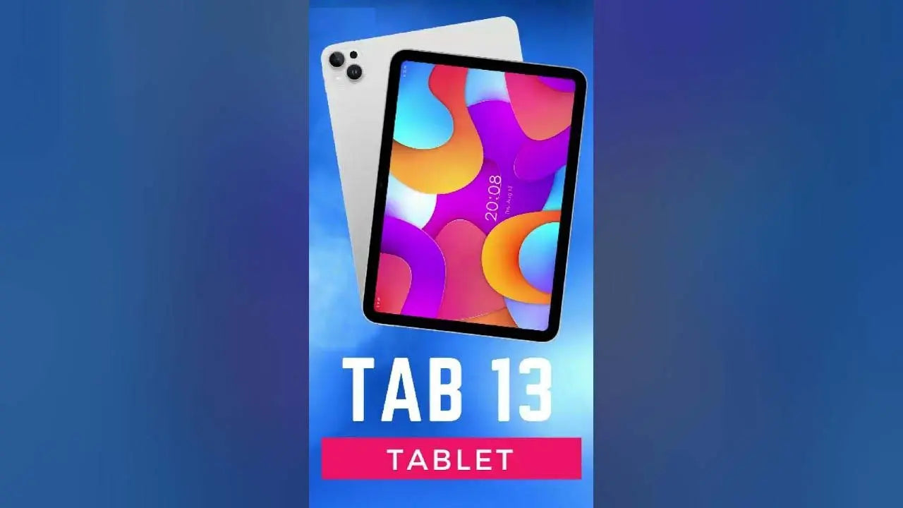 TAB 13 10.1 Inch 5G Android Tablet - 8GB RAM, 512GB ROM, 6000 mAh Battery, IPS LCD, Dual Camera, Includes Keyboard & Touch Pen - For Home, Office, Education Nawazia