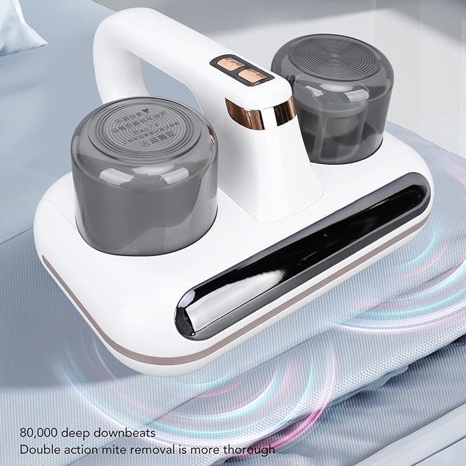 Bed Vacuum Cleaner – 210ml UV Ultrasonic Cleaner for Sofas, Beds & Upholstery Nawazia