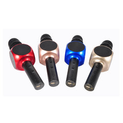 4-Hour Portable Handheld Karaoke Microphone with LED Lights