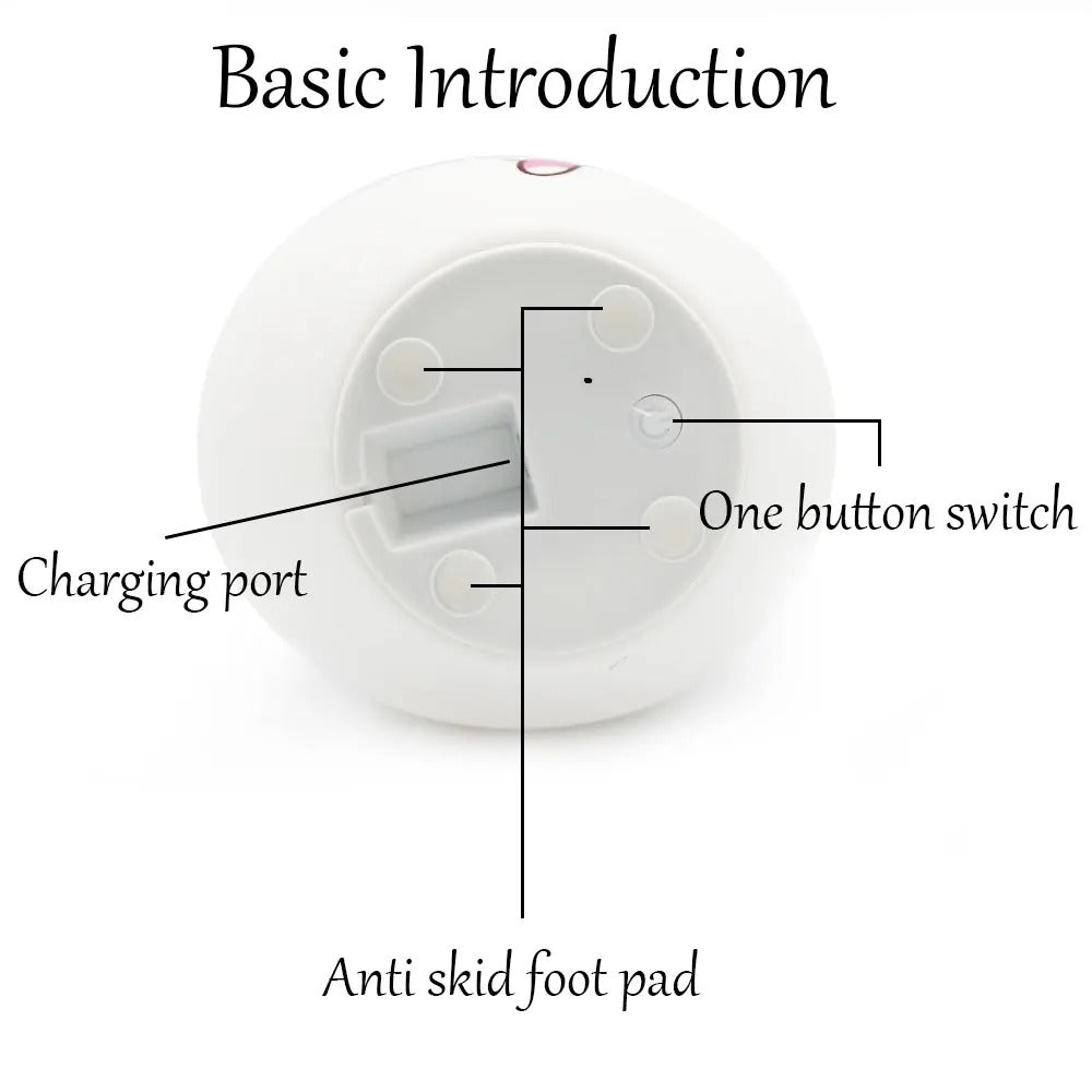 Rabbit Silicone Touch Sensor Night Light | Color-Changing LED Lamp | Soft Breathing Glow for Kids & Adults | USB Rechargeable | Portable & Safe Nawazia
