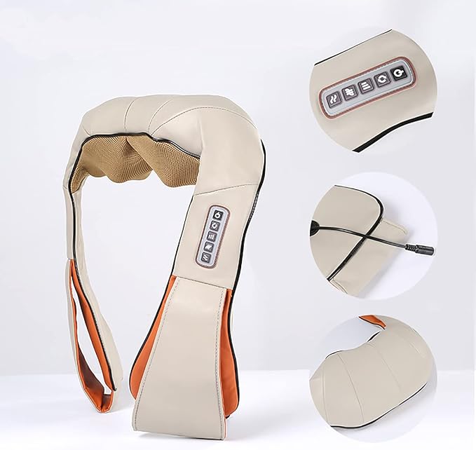 Kneading Electric Pulse Neck and Shoulder Massager | Deep Tissue Relief with Advanced Pulse Technology Nawazia