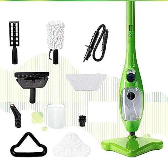 X5 Mop 5-in-1 Handheld Steam Cleaner | Powerful Home Cleaning with 11 Accessories Nawazia