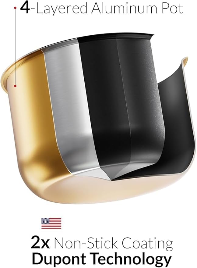 4 Layered Aluminum Pot