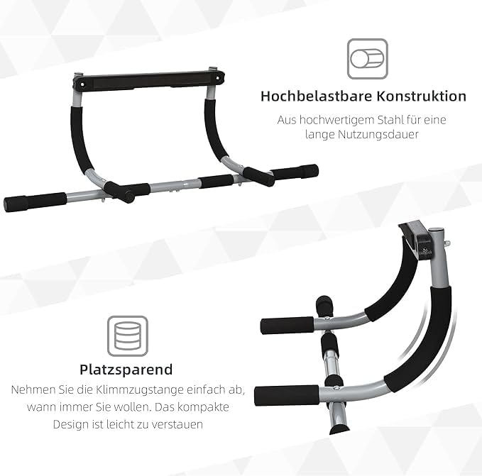 Multifunctional Door Pull-Up Bar | Sturdy Steel Training Bar for Home Fitness Nawazia