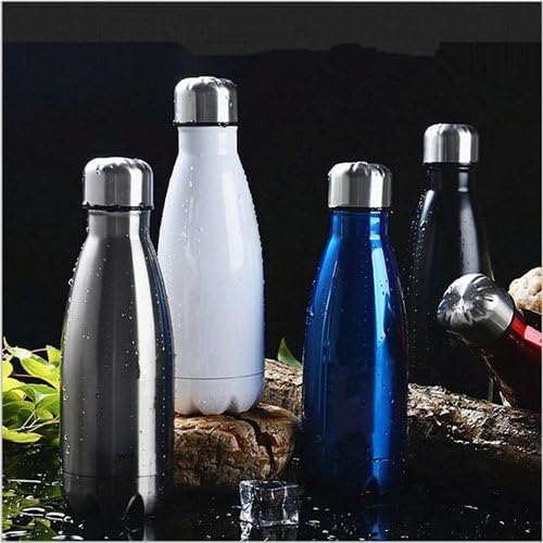 Stainless Steel Water Bottle – 500ml Cola Shape | Maroon ,Black| Hot & Cold Nawazia