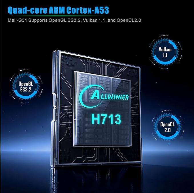 Android 11 HY320 Projector | 390 ANSI Lumens | 4K Native 1080p Dual WiFi6 & BT5.0 | Portable Outdoor Cinema | HY300 Upgrade Nawazia