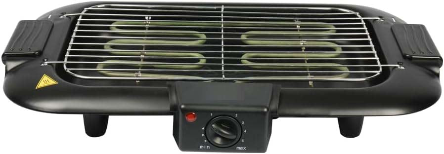 Smokeless Indoor/Outdoor Electric Grill | Adjustable Portable Tabletop Grill for Year-Round BBQ Nawazia
