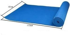 Blue 6MM Non-Slip Yoga Mat | Perfect for Gym, Workout & Flooring Exercises