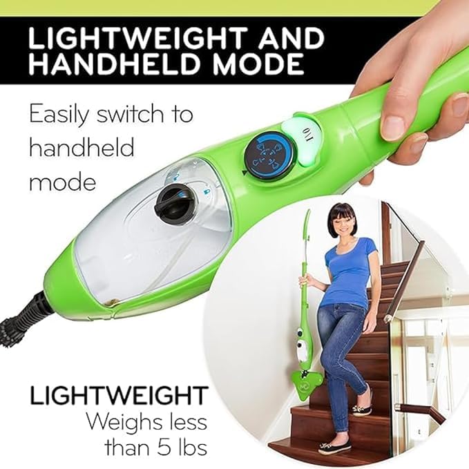 X5 Mop 5-in-1 Handheld Steam Cleaner | Powerful Home Cleaning with 11 Accessories Nawazia