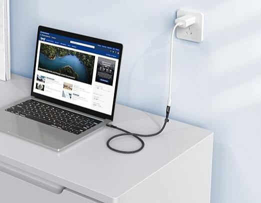 6ft USB C to USB Type C Cable | 60W PD Quick Charger Cable | 2 Meter Fast Charging & Data Sync | Durable & Flexible Design for USB-C Devices Nawazia