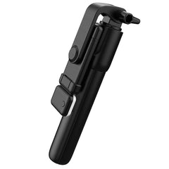 Selfie Stick Tripod with Bluetooth Remote & LED Light | Extendable 70cm Portable Selfie Stand | Universal Compatible for iPhone & Android Smartphones | 3-in-1 Selfie Tool for Photos, Videos & Vlogging
